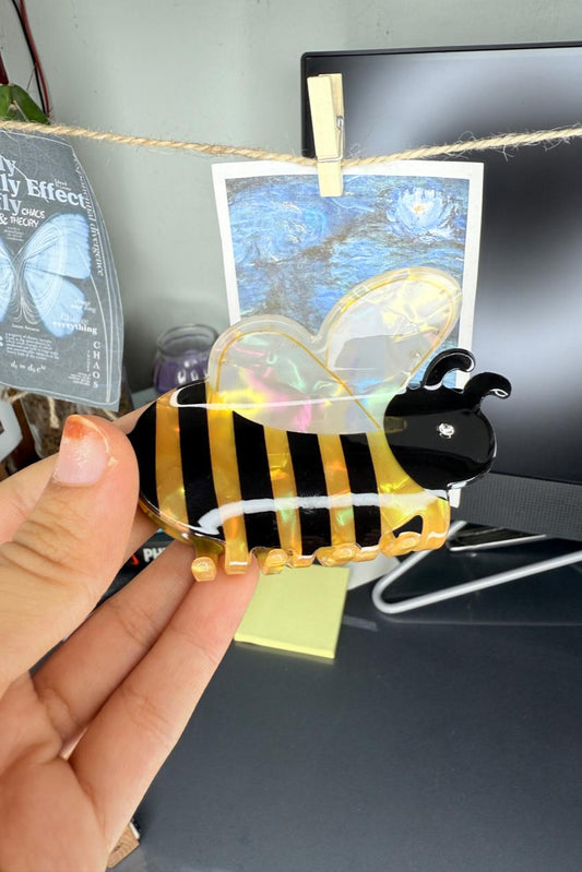 🐝Bee Bae Clip – Cute Honeybee Hair Accessory | Bold Statement Clip